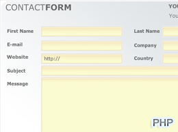 PHP Flash Iletisim Formu [PHP Flash Contact Form]